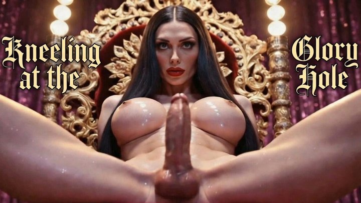 Kneeling at the Glory Hole