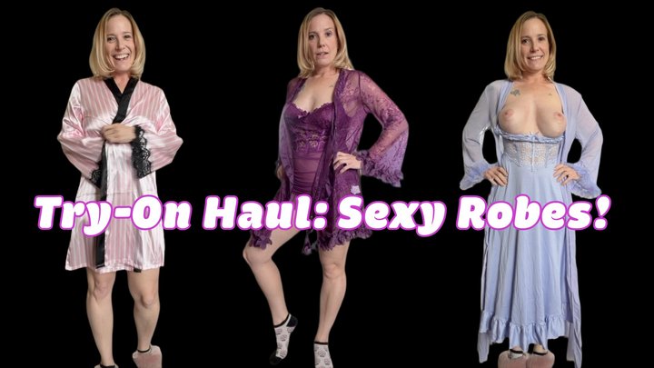 Try-On Haul: Sexy Robes! - Jane Cane, Shiny Cock Films