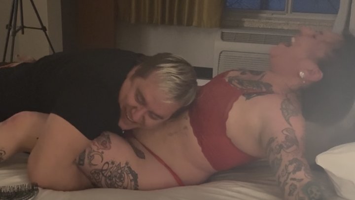 Starr is tickled until she can’t take it anymore