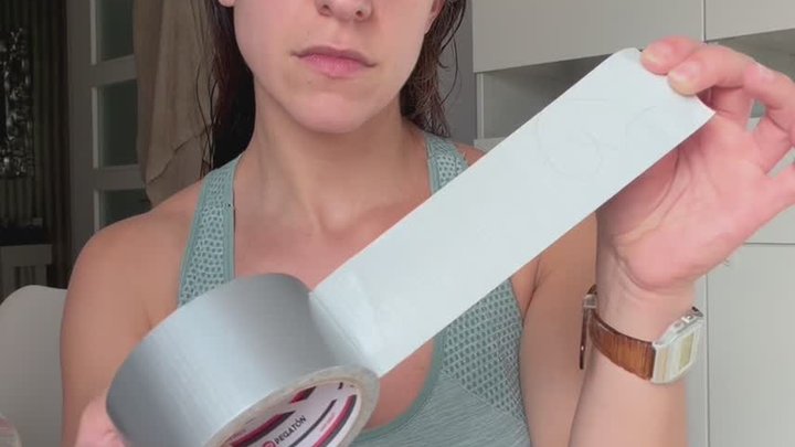 I UNTAN MY LONG HAIR + TIGHT WRAP GAG