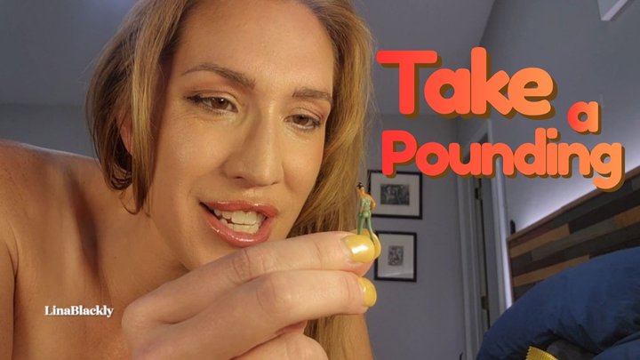 Giantess MILF Reverse Cowgirl: Condom Tiny Gets a Pounding