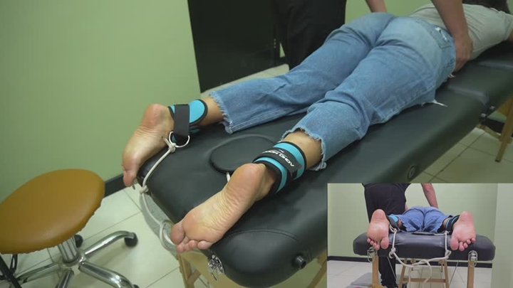 Sweet Surrender gets turned on by tickling (multicamera Body-Feet)