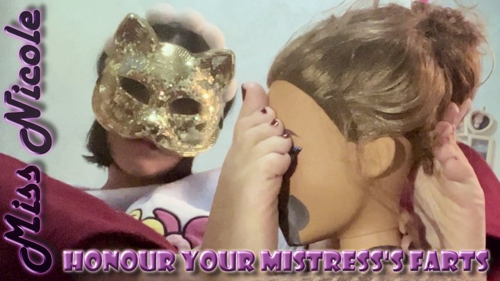 Honour your Mistress's farts (video resolution 1080p)