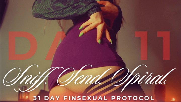 SNIFF. SEND. SPIRAL: 31 DAY FINSEXUAL PROTOCOL [DAY 11]