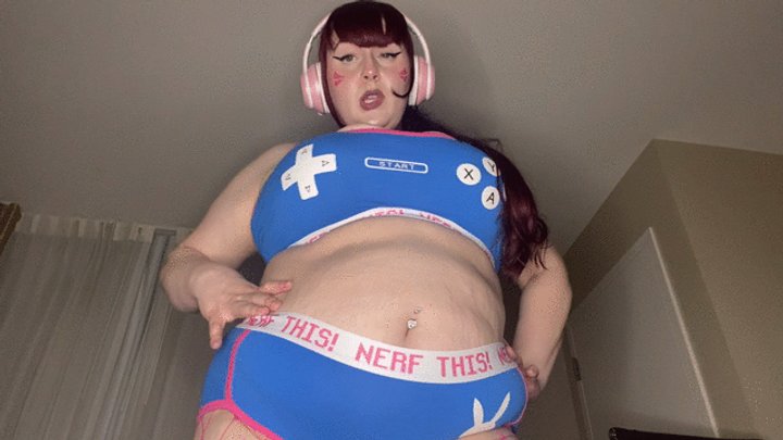 Giantess DVA Punishes You With Her Tits, Belly, Feet & Ass