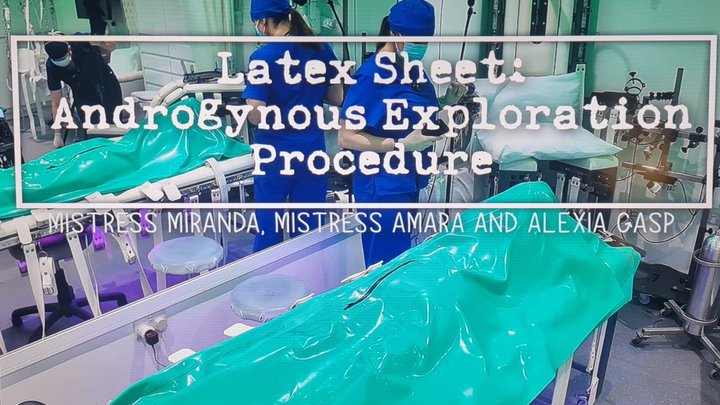Latex Sheet Androgynous Exploration Procedure WMV