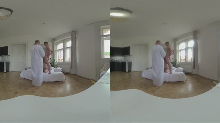 Genie Lady Dee Rough Threesome With Creampie And Anal In VR!