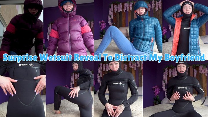 Surprise Wetsuit Reveal To Distract My Boyfriend - WMV