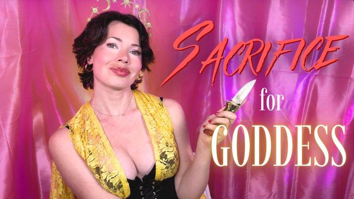 Financial Sacrificial Virgin: Lose Your Virginity Forever to Goddess Cherry's Ru