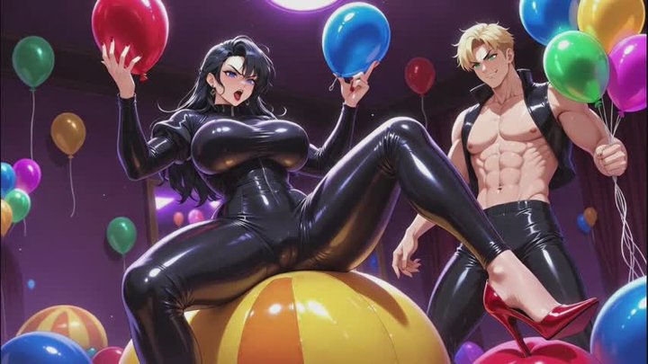 Inflatables Fantasies #8: Confessions of a Shiny Inflatable Temptress