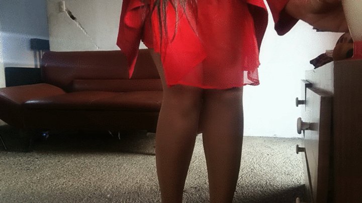 What great legs this beautiful model has when she crosses them to let her heels 