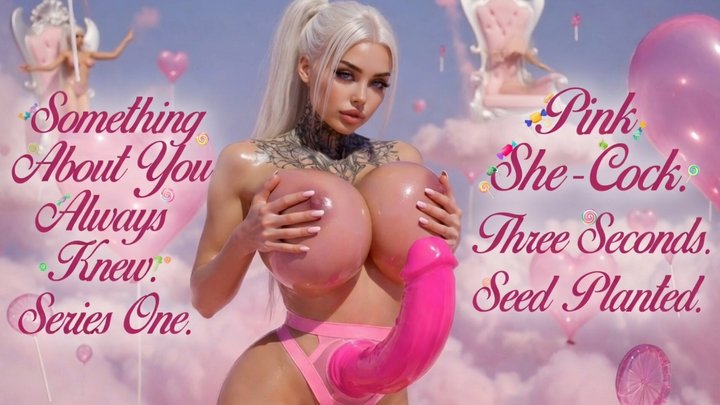 Something About You Always Knew. Series One. Pink She-Cock. Three Seconds. Seed 