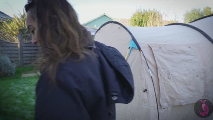Camping Tent Tour With Zippers!