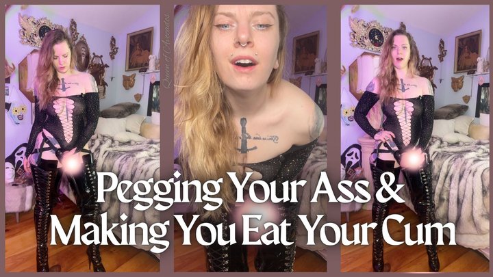 Pegging Your Ass & Making You Eat Your Cum - Dessa Cado - FemDom - Fantasy - Dir