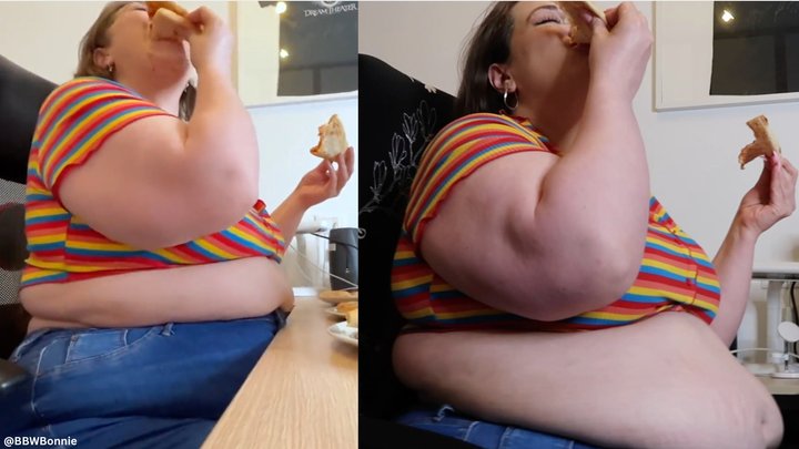 Devouring 4 pizzas: Weightgain 2024 VS 2026 (480 MP4)