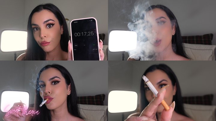 Holding my breath and smoking | Sweet Maria
