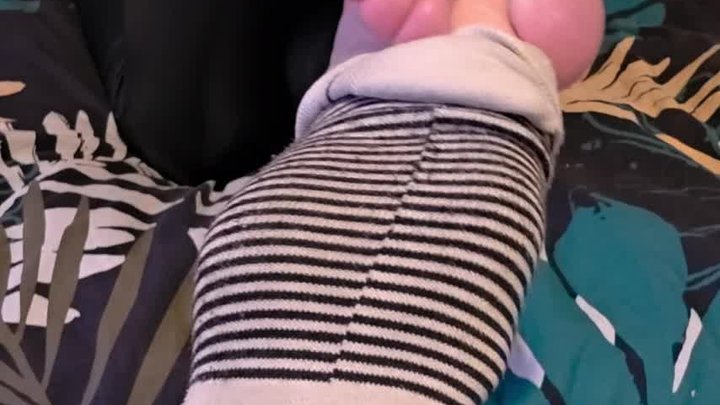 JOI feet closeup soft