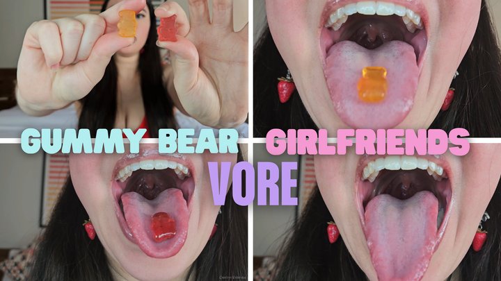 GUMMY BEAR GIRLFRIENDS VORE - Countess Wednesday Shrinks, Vores, and Swallows Gi