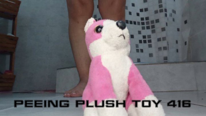 Peeing plush toy 416