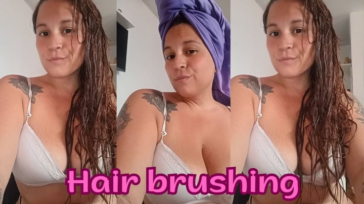 Brushing my hair is going to drive you crazy…