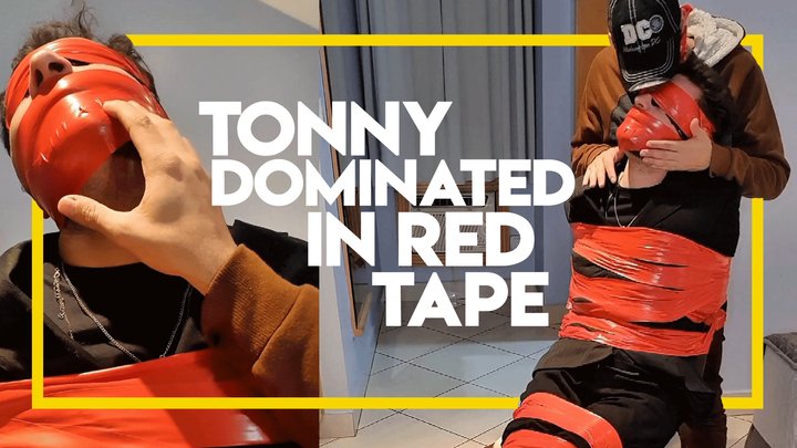 Tonny Tape dominated by an intruder (1080p) Gay Bondage - Gay Domination - Tape 