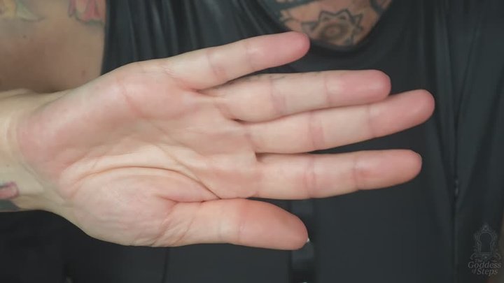 Finger Close-Up - Slow Hand Fetish Movements