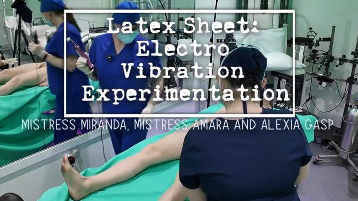 Latex Sheet Electro Vibration Experimentation Alexia Gasp WMV