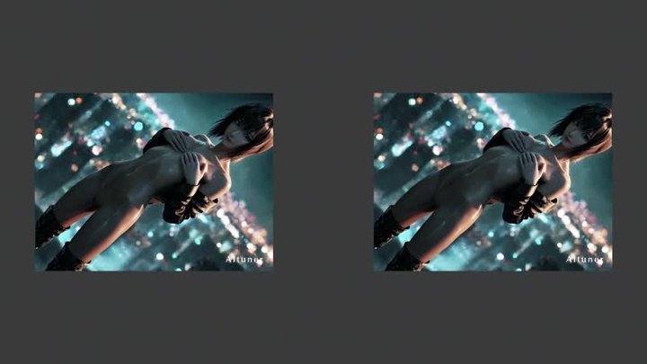 [3D VR SBS] She glitches in his grasp—wet, wired, and lost in pleasure she wasn’