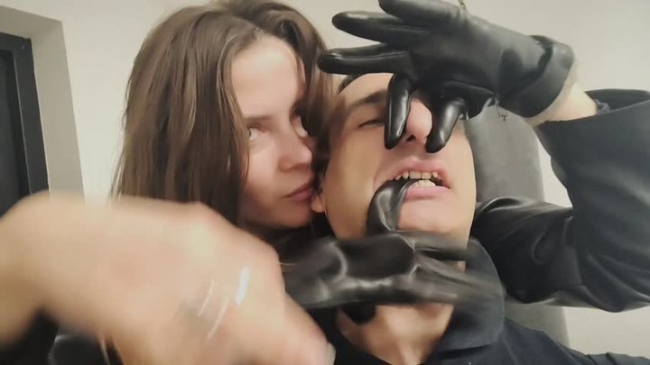 Teeth can bite and a glove can slap