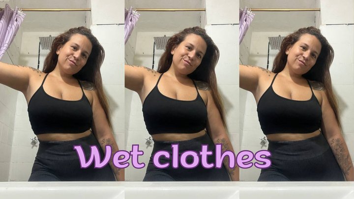wet clothes ? total nudity