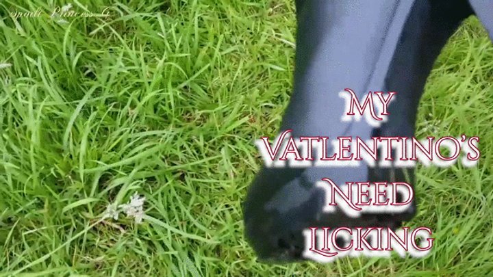 My Valentinos Need Licking, slave