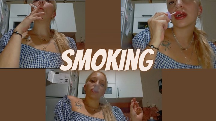 Pov smoking While I write