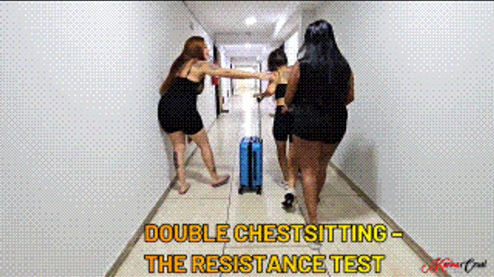 DOUBLE CHESTSITTING - THE RESISTANCE TEST - LUANA LIMA AND ARIEL - FULL VERSION 