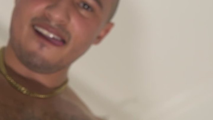 BHM boyfriend Corners you against the wall with his meaty body