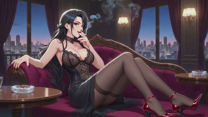 Smoking Fantasies #7B: Confessions of a Smoky Siren (Animated)