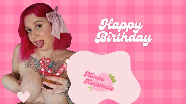Happy birthday, glaçage, fellation & godage