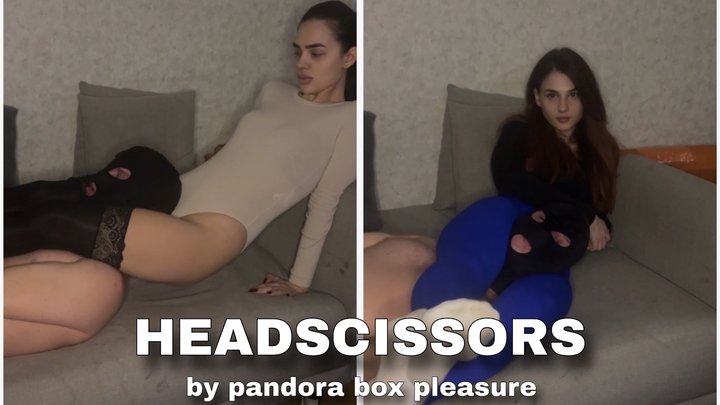 PBP Headscissors Domination On The Couch By Two Mistress