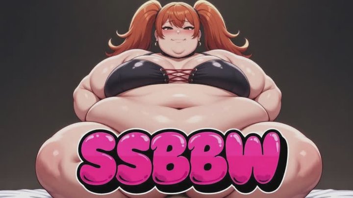 Inflation Domination: Your SSBBW Goddess Blows You Up and Rides You Helpless - N