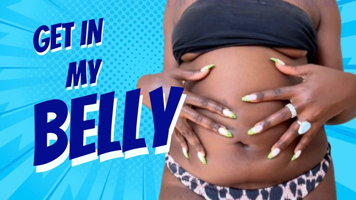 Navel Worship: Mind fucked by My Belly