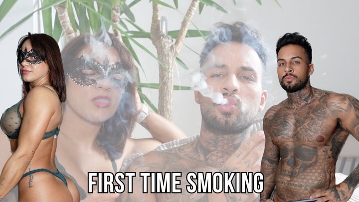 First Time Smoking - Lalo Cortez and Lily