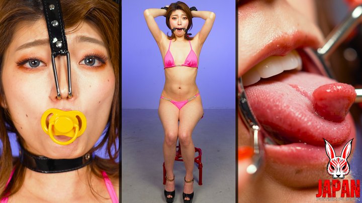 Haruno Ando Tries on Our Entire Gag Collection in This Bondage Scene! (In HD!)
