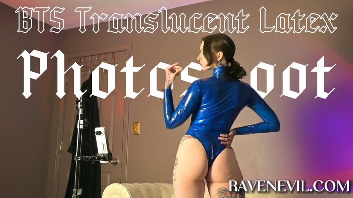 BTS Translucent Latex Photoshoot
