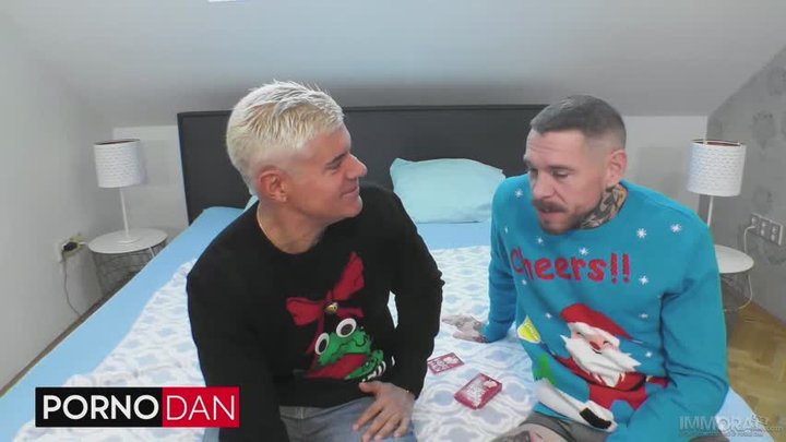 It is the day before Christmas, and to celebrate, Porno Dan and his stepson Dean