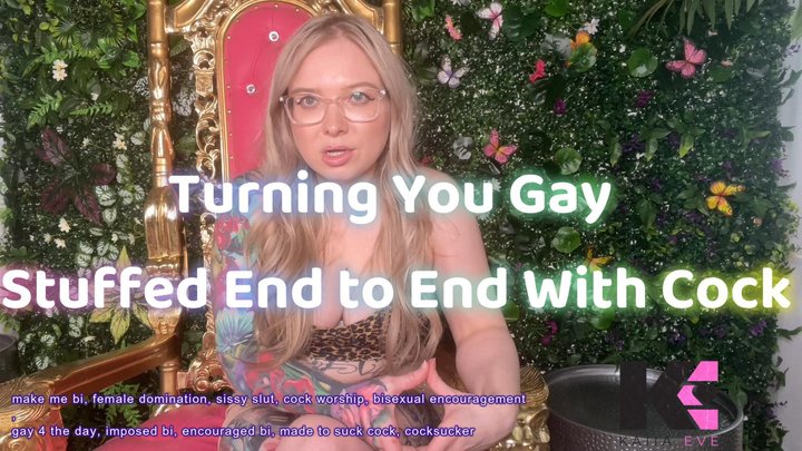 Turning You Gay Stuffed End to End With Cock!