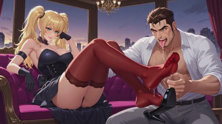Foot Worship Fantasies #10: Confession of a Blonde Goddess's Sole Domination