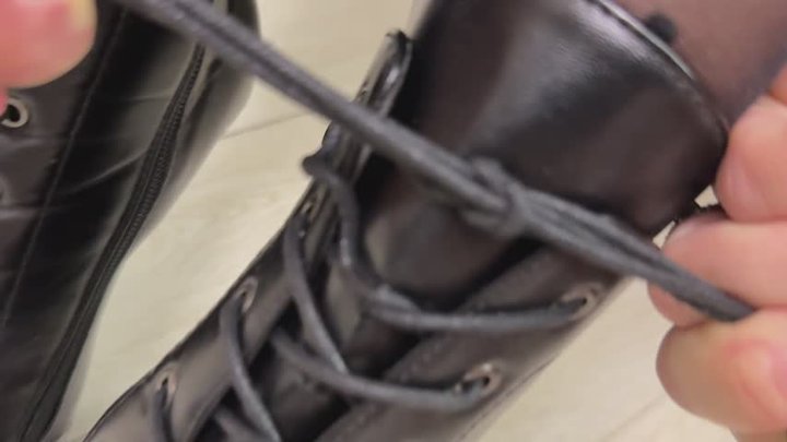 Ballet boots full destruction, ruined boots, ripped boots, destroyed boots, boot