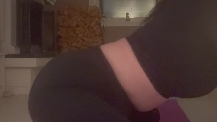 Yoga stretch tease