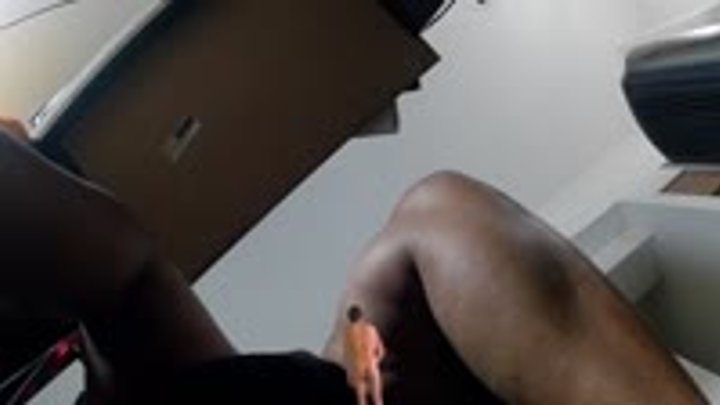 Teenie Under Giantess Desk… Will He Get Caught 1080