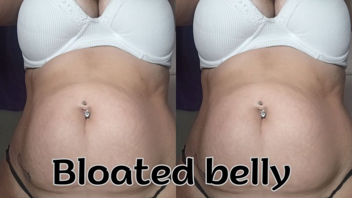Think you can make my belly swell MORE than this? Try looking at me…