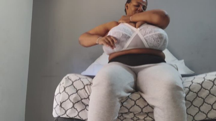 Doreen 52LL biggest black African tits get sucked on , played with and tittyfuck